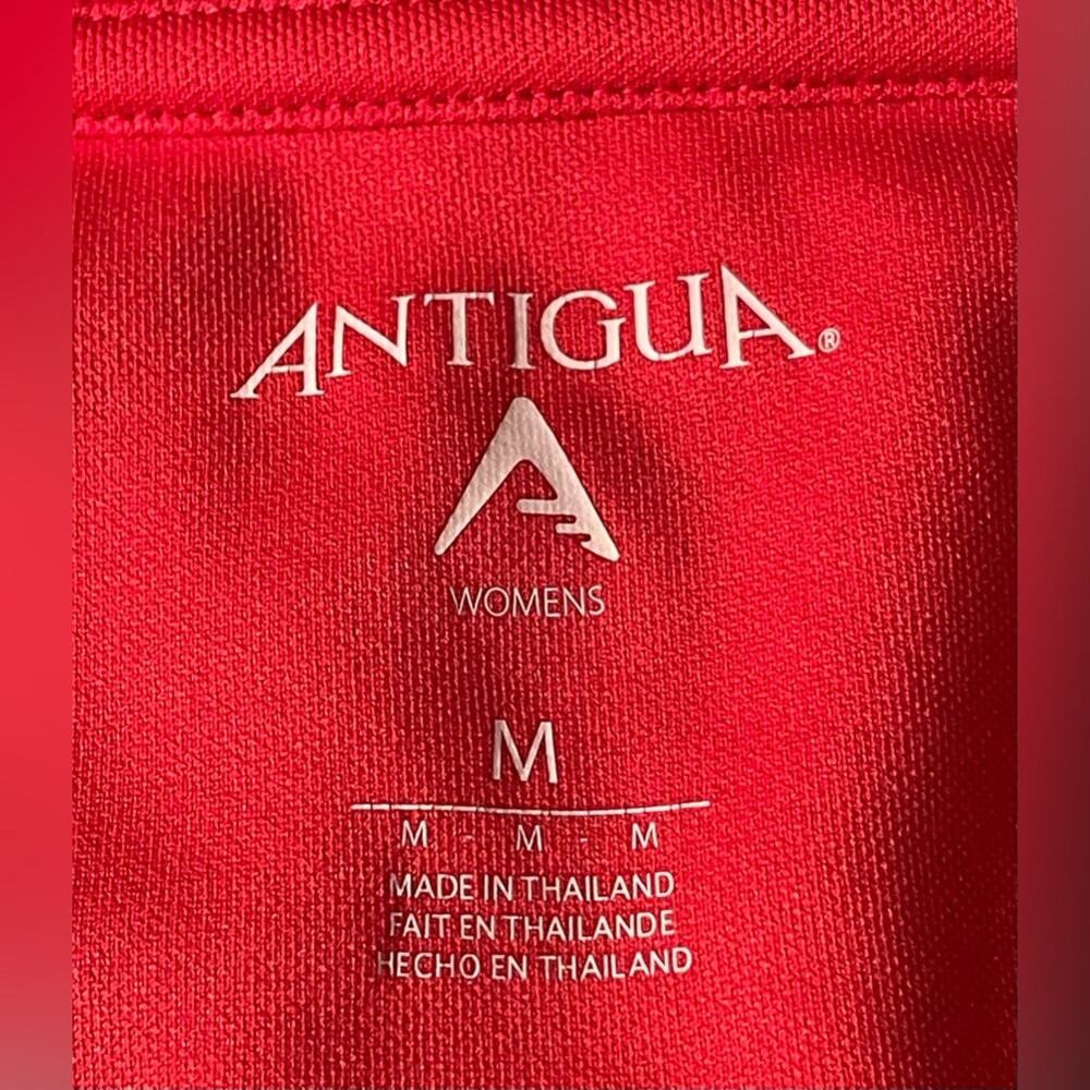 Antigua Women’s Vibrant Pink Sleeveless Polo Size Medium - Picture 5 of 5